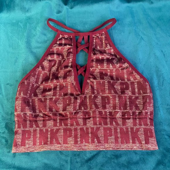 PINK Victoria's Secret Other - PINK Victoria's Secret Cool & Comfy High-Neck Bralette
